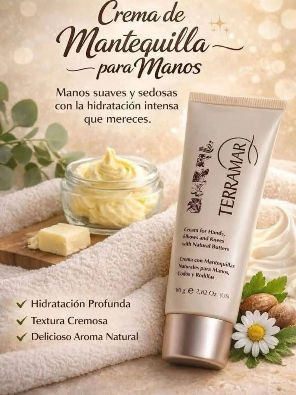 Terramar Crema de Mantequilla Hand Cream — Cream